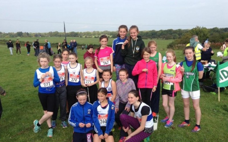 Juveniles at Meath XC Championships, St Andrews AC