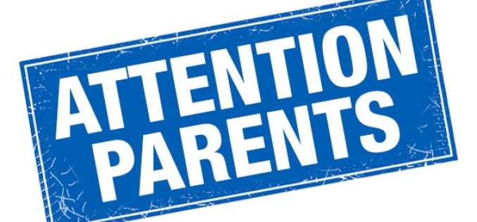 Notices for parents of juveniles