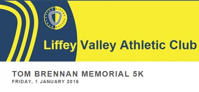 Liffey Valley AC’s Tom Brennan Memorial 5km Road Race, Phoenix Park, 1st January 2016
