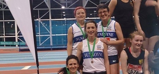 Show of strength from our seniors at the Leinster Indoor Track & Field Championships