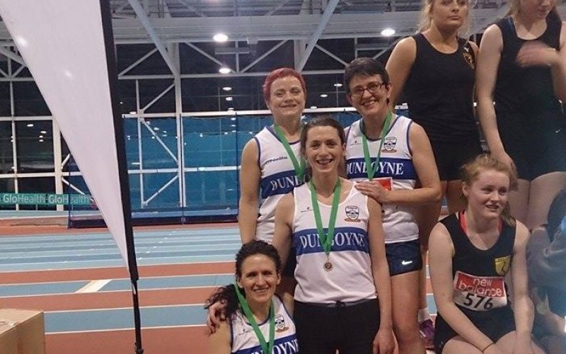 Show of strength from our seniors at the Leinster Indoor Track & Field Championships