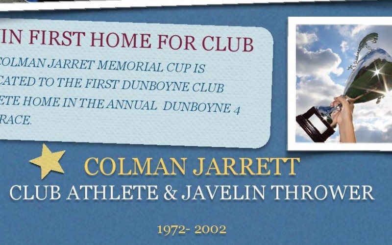 Who’ll win the Colman Jarret Cup this year?