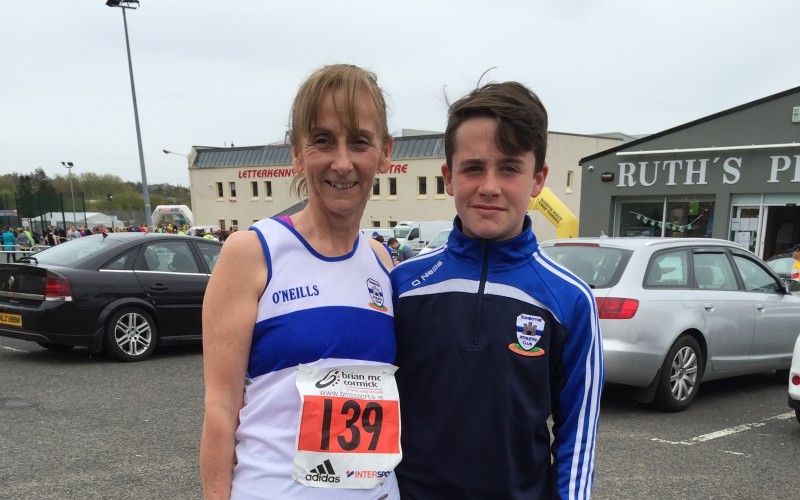 Dunboyne AC at the North West 10K, Letterkenny, Sunday 1st May 2016