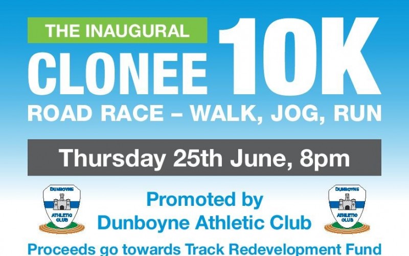 Fit4Life at Dunboyne AC’s own Clonee 10K, Thursday 30th June 2016