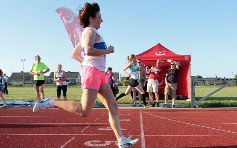***Track action at Drogheda and District AC’s Graded Meet, Thursday 2nd June 2016***