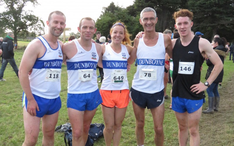 Dunboyne AC athletes in action at the AAI Autumn Open Cross Country Festival, Abbotstown, Sunday 16th October 2016