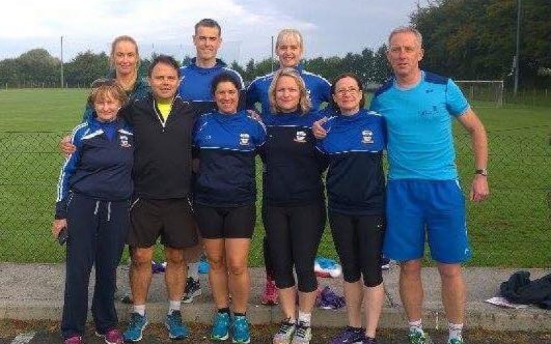 Dunboyne AC at the Irish 3/4 Marathon in Longwood, Sunday 9th Oct