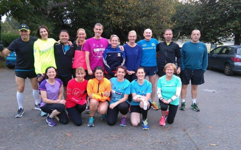 Daddy and Daddy’s pre-marathon training run and cake scoffing, Phoenix Park, Saturday 22nd October 2016