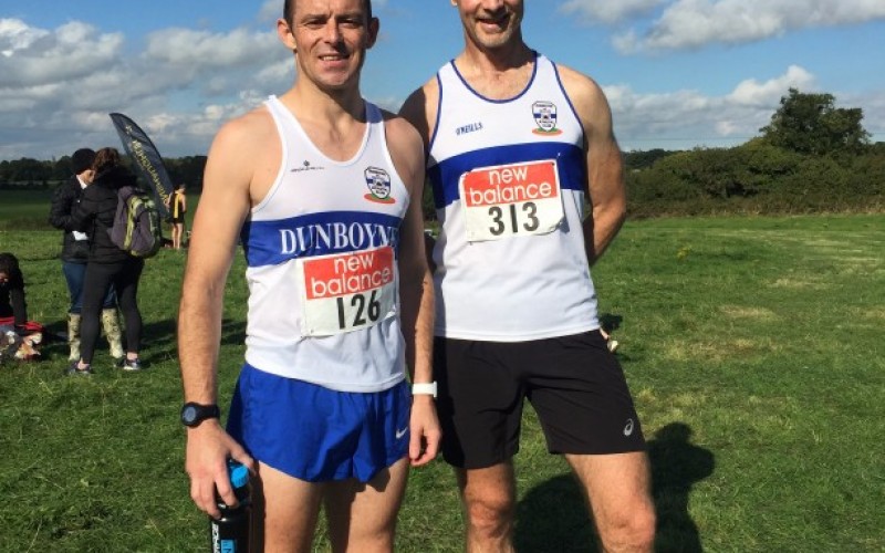 Seniors in action at Day 1 of the Meath XC Championships, Broadmeadow, Sunday 4th October 2016