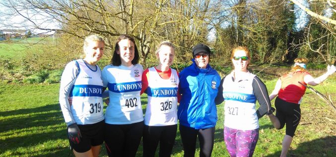 A Dunboyne team-win at the Women’s Meet & Train Winter League and Silver for Carol, League concluded Sunday 5th February 2017, Balheary playing fields, Swords