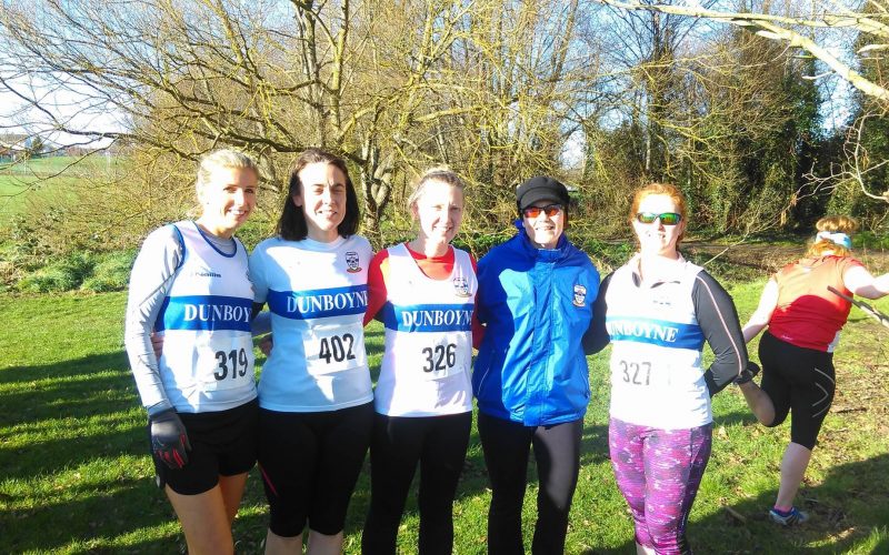 A Dunboyne team-win at the Women’s Meet & Train Winter League and Silver for Carol, League concluded Sunday 5th February 2017, Balheary playing fields, Swords