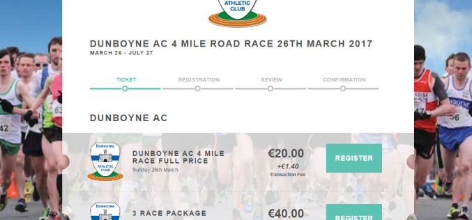 Entries Open for the #dunboyne4mile PLUS new 3 Race Package