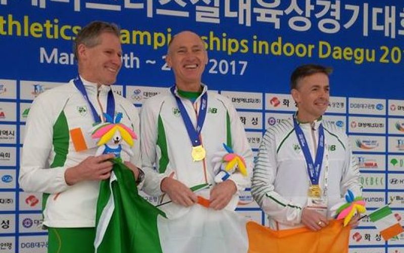 Newsflash: Gold for Michael Cornyn, Dunboyne AC and Ireland at the World Masters Championships in Korea