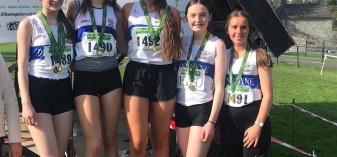 Competitive Middle Distance F4Y group at Meath Cross Country Championships 2019 – Oct 6th and 13th